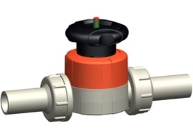 氣動隔膜閥，+GF+標(biāo)準(zhǔn)型 514型隔膜閥 帶SDR11對焊端