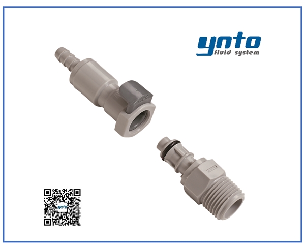 EFC12接頭，美國CPC塑料快速接頭， EFC12 系列 EFC接頭